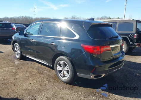 2020 Acura Mdx Standard z USA, uszkodzony, nr VIN 5J8YD4H3XLL034691
